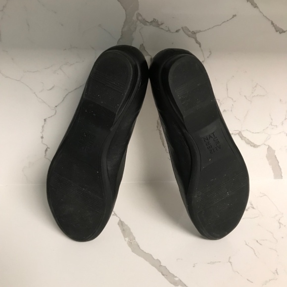 Naturalizer Black Leather Loafer Flats Shoes US 6.5 - Picture 6 of 8